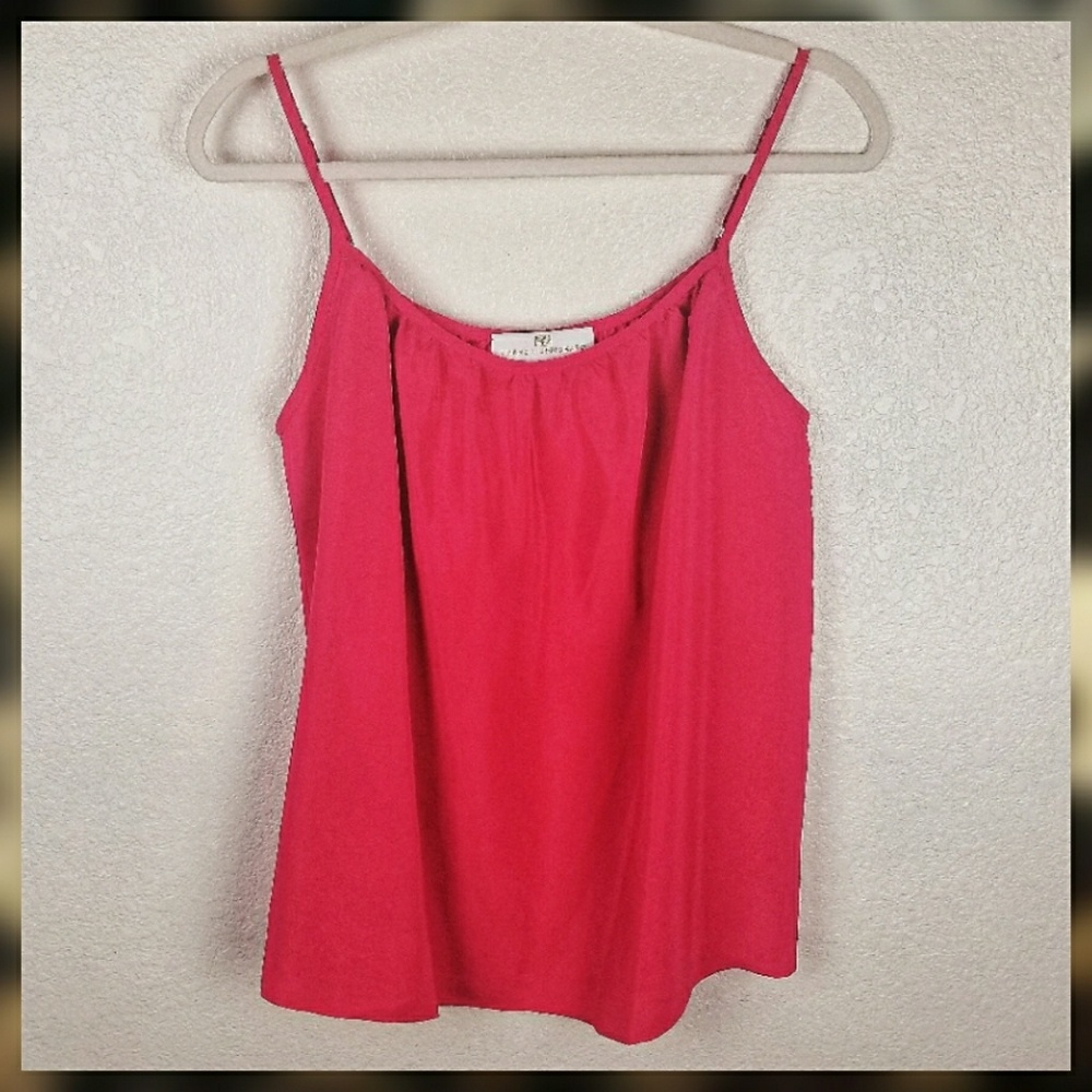 Amanda Uprichard Silk Cami Red Size M